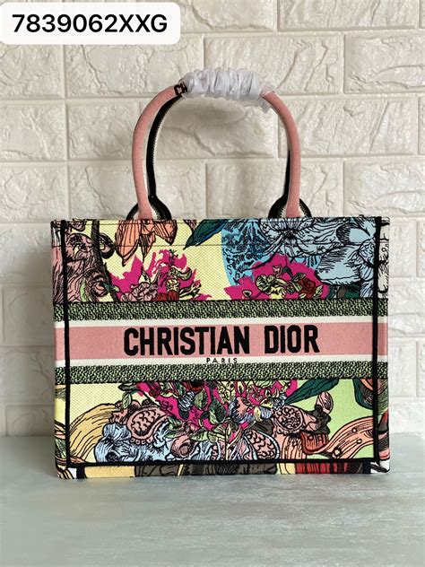 christian dior tote bag flowers|Christian Dior tote bag clearance.